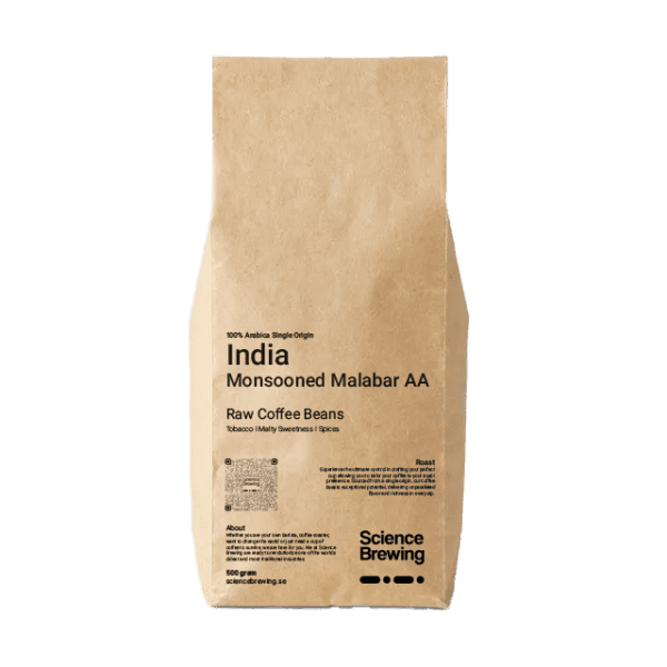 Raw coffee Monsooned Malabar